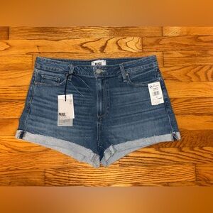 Paige Denim Jimmy Jimmy Short Shorts Size 31